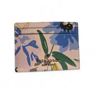 Kate Spade Floral Print Card Holder